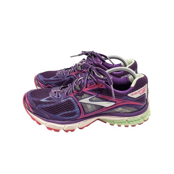 Brooks Ravenna 5 Purple Fuchsia Patina Running Sneakers Women's Size 8.5 - Picture 5 of 11